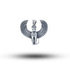 Winged Egyptian Cat 925 Sterling Silver Pendant