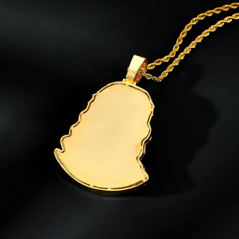 Iced Out Luxury Silver Jesus Christ Pendant