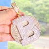 Iced Out Hip Hop Diamond Pendant For Men's