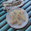 Iced Out 92.5 Silver Hio Hop Mens Pendant Collection