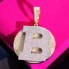Iced Out Hip Hop Diamond Pendant For Men's