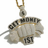 925 Sterling Silver LeBron Style Iced Out Pendant for Men | Hip Hop Diamond CZ Necklace Charm