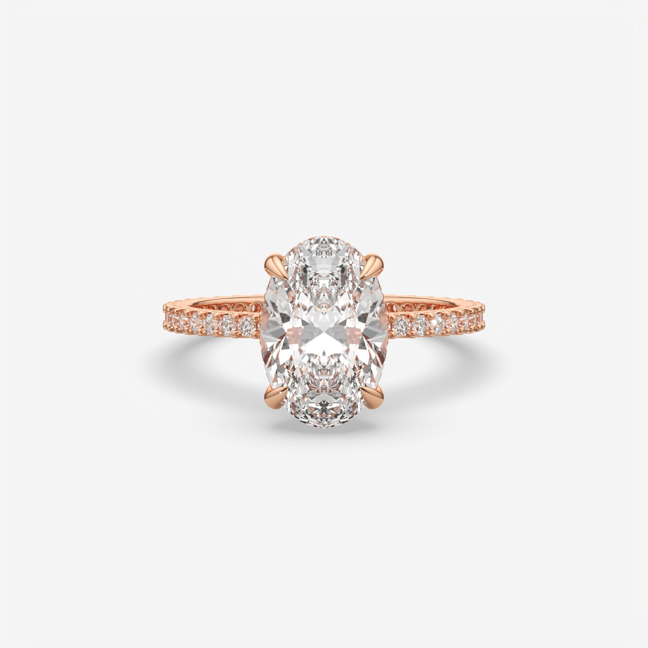 Oval Cut Engagement Ring For Women