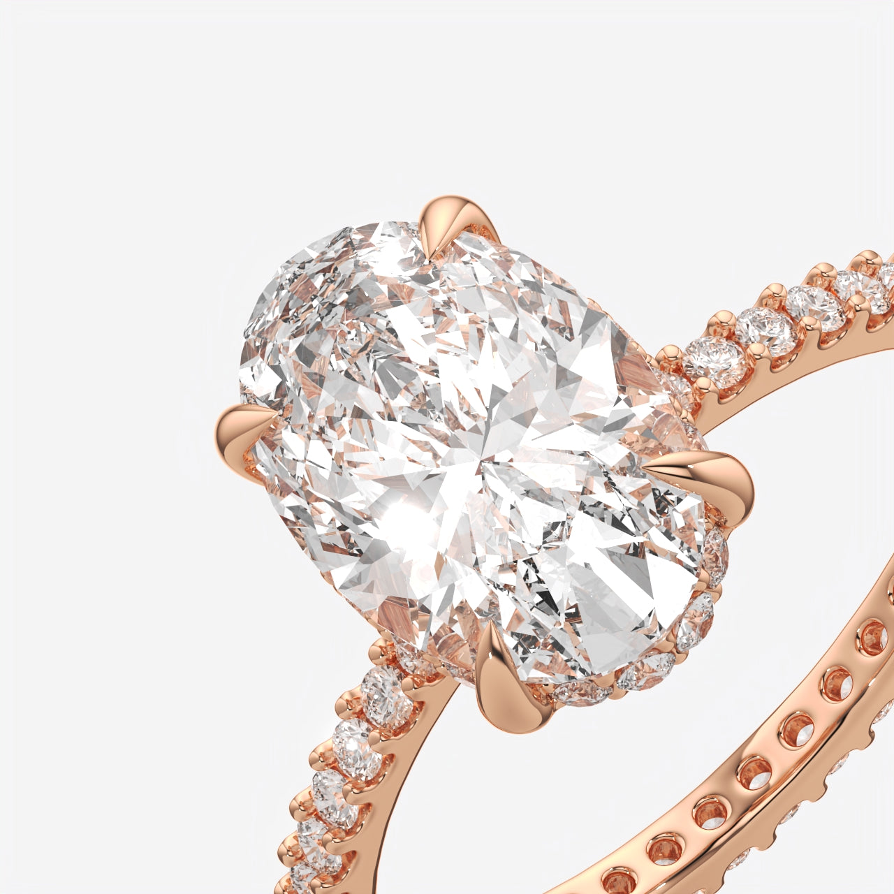 Oval Cut Engagement Ring For Women