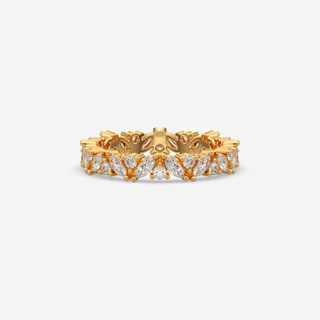 women marquise diamond engagement ring