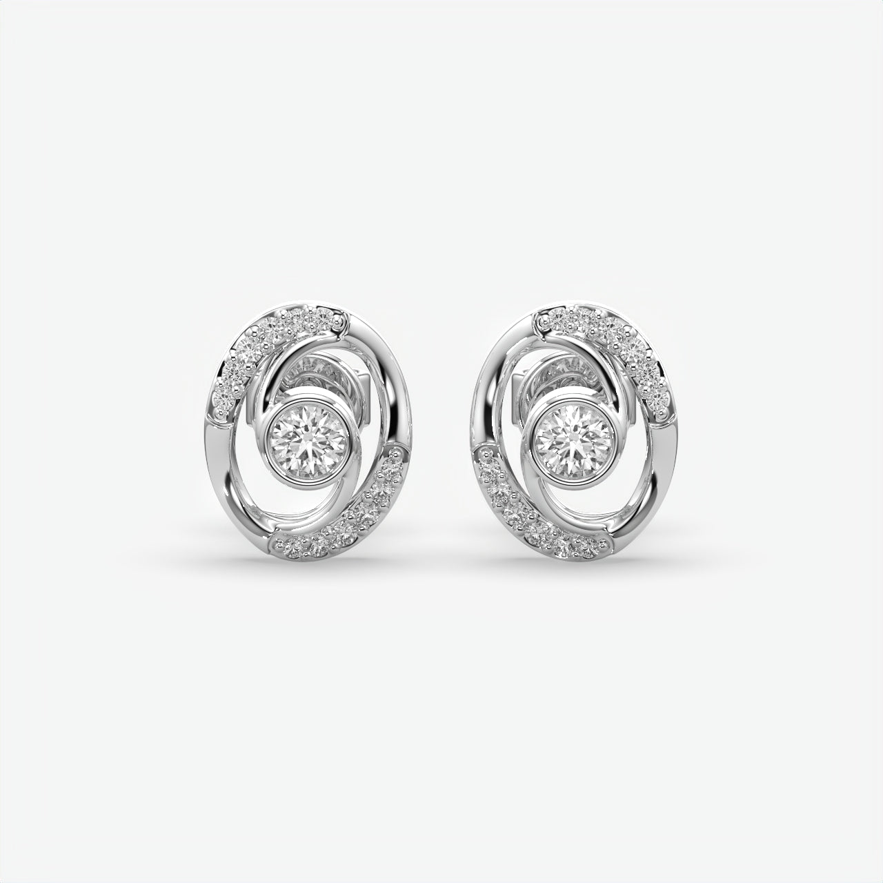 Luxury Oval Moissanite  Earrings for Women