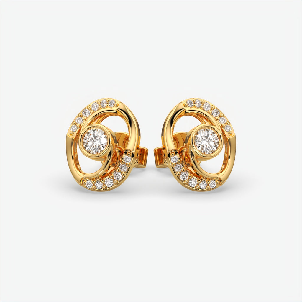 Luxury Oval Moissanite  Earrings for Women