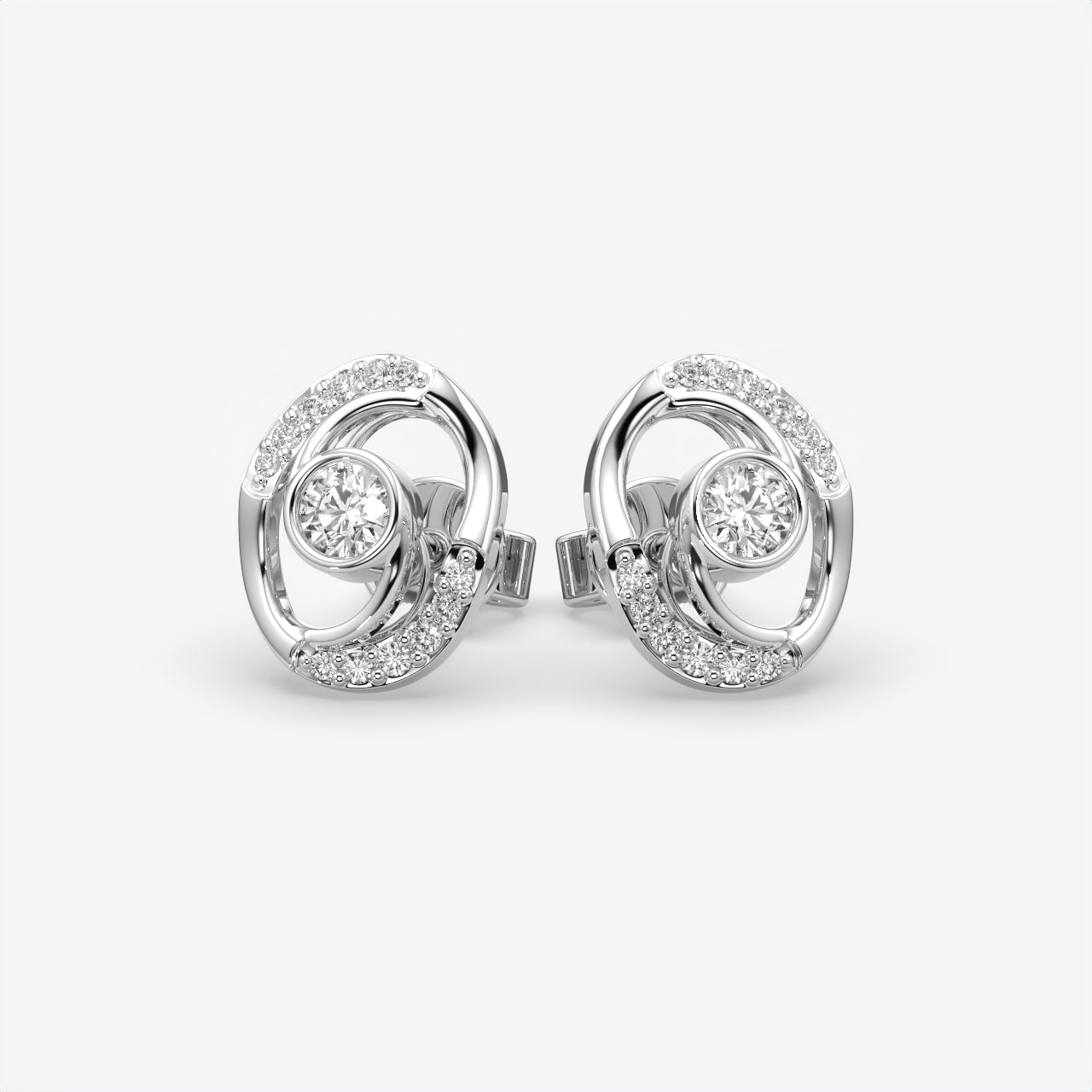 Luxury Oval Moissanite  Earrings for Women