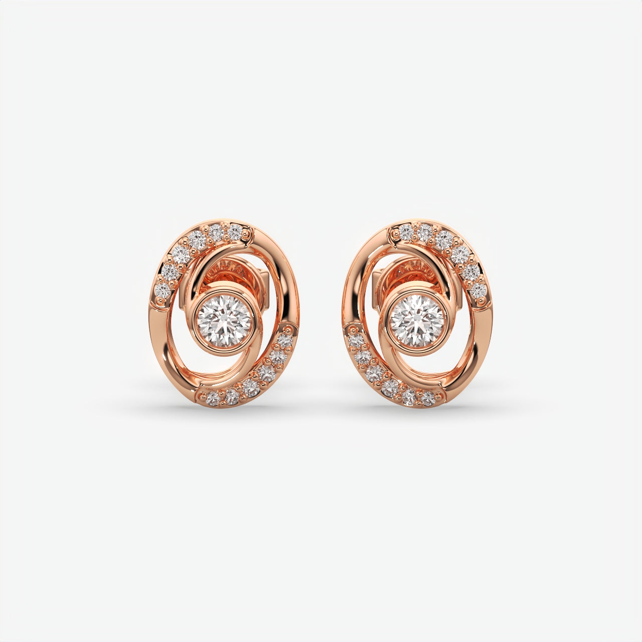 Luxury Oval Moissanite  Earrings for Women