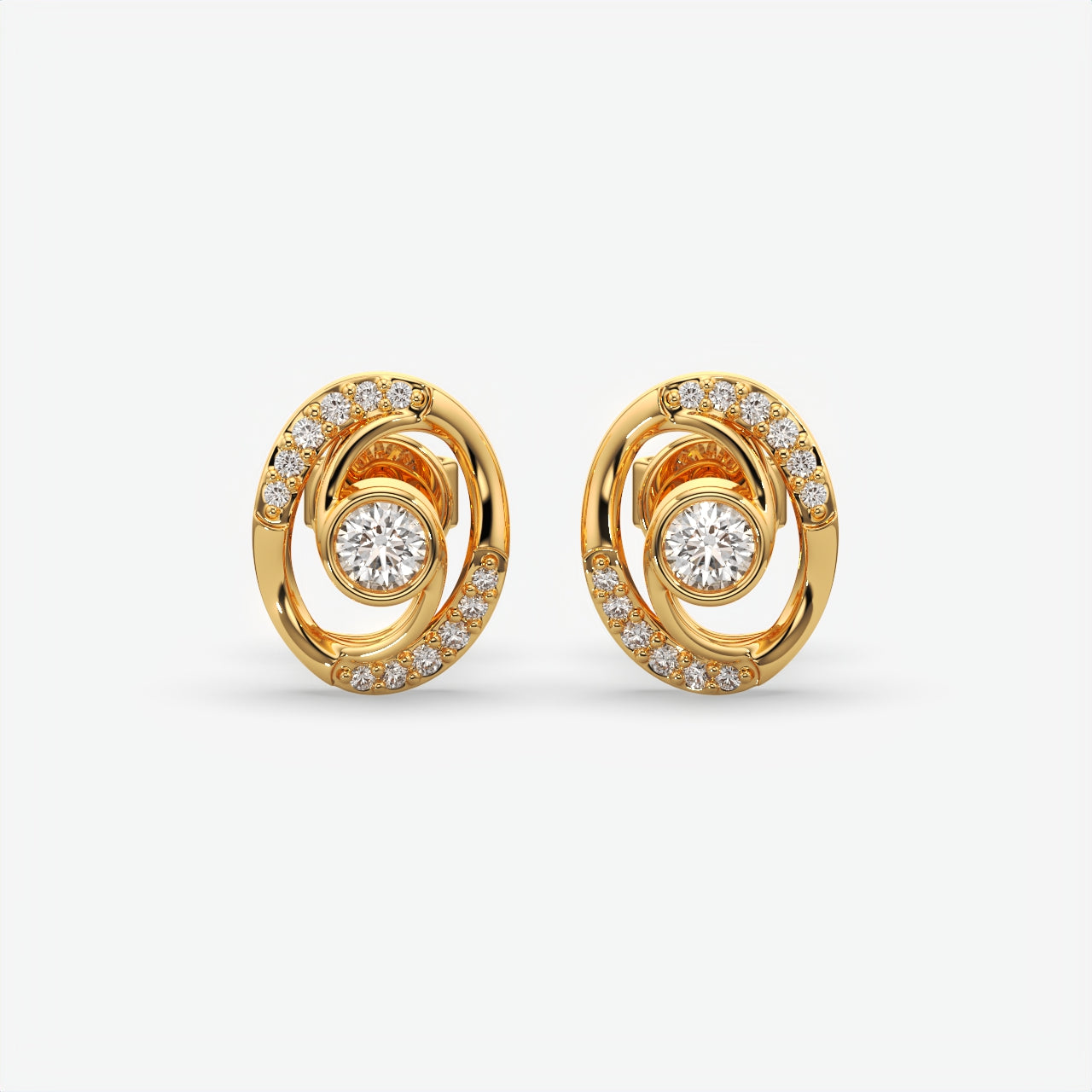 Luxury Oval Moissanite  Earrings for Women