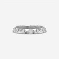 Silver Iced Out Men Bracelet