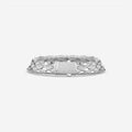 Luxury Geometric Pavé Link Silver Bracelet