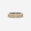 Men's Round & Princess Cut Diamond Wedding Ring