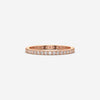 Minimal Diamond Band Ring for Women