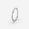 Minimal Diamond Band Ring for Women