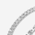 Round Diamond Eternity Wedding Band