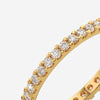 Minimal Diamond Band Ring for Women