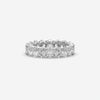 Women's Oval Cut Diamond Anniversary Eternity Ring