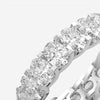 Women's Oval Cut Diamond Anniversary Eternity Ring