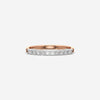 Curved Lab Grown Diamond Wedding Band
