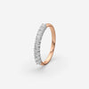 Curved Lab Grown Diamond Wedding Band