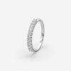 Curved Lab Grown Diamond Wedding Band