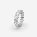 Luxury Oval Eternity Engagement Ring For Women
