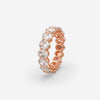 Luxury Oval Eternity Engagement Ring For Women