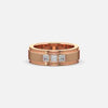 Princess Solitaire Ring For Men's