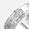 Princess Solitaire Ring For Men's