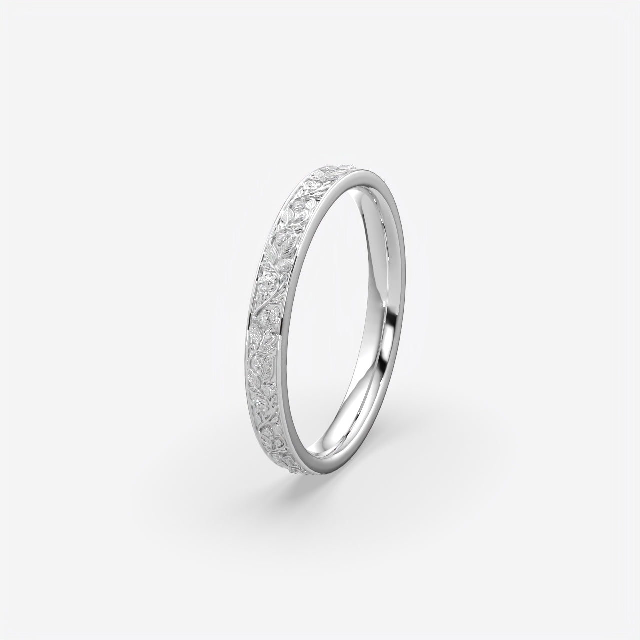 Vintage Diamond Wedding Band Ring