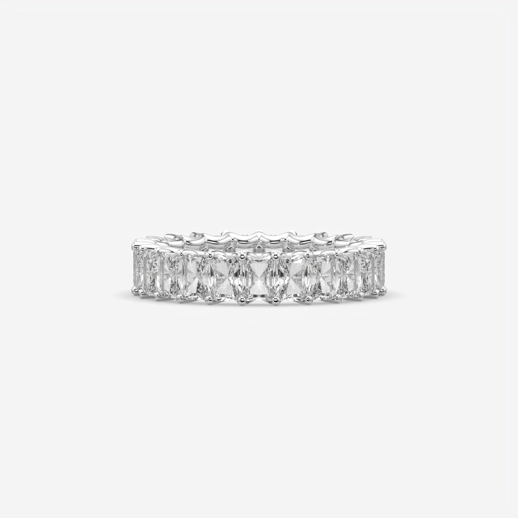 Princess Cut Eternity Band Ring