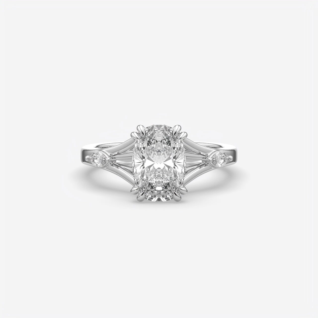 Aurelia Cushion Cut Diamond Engagement Ring for Women