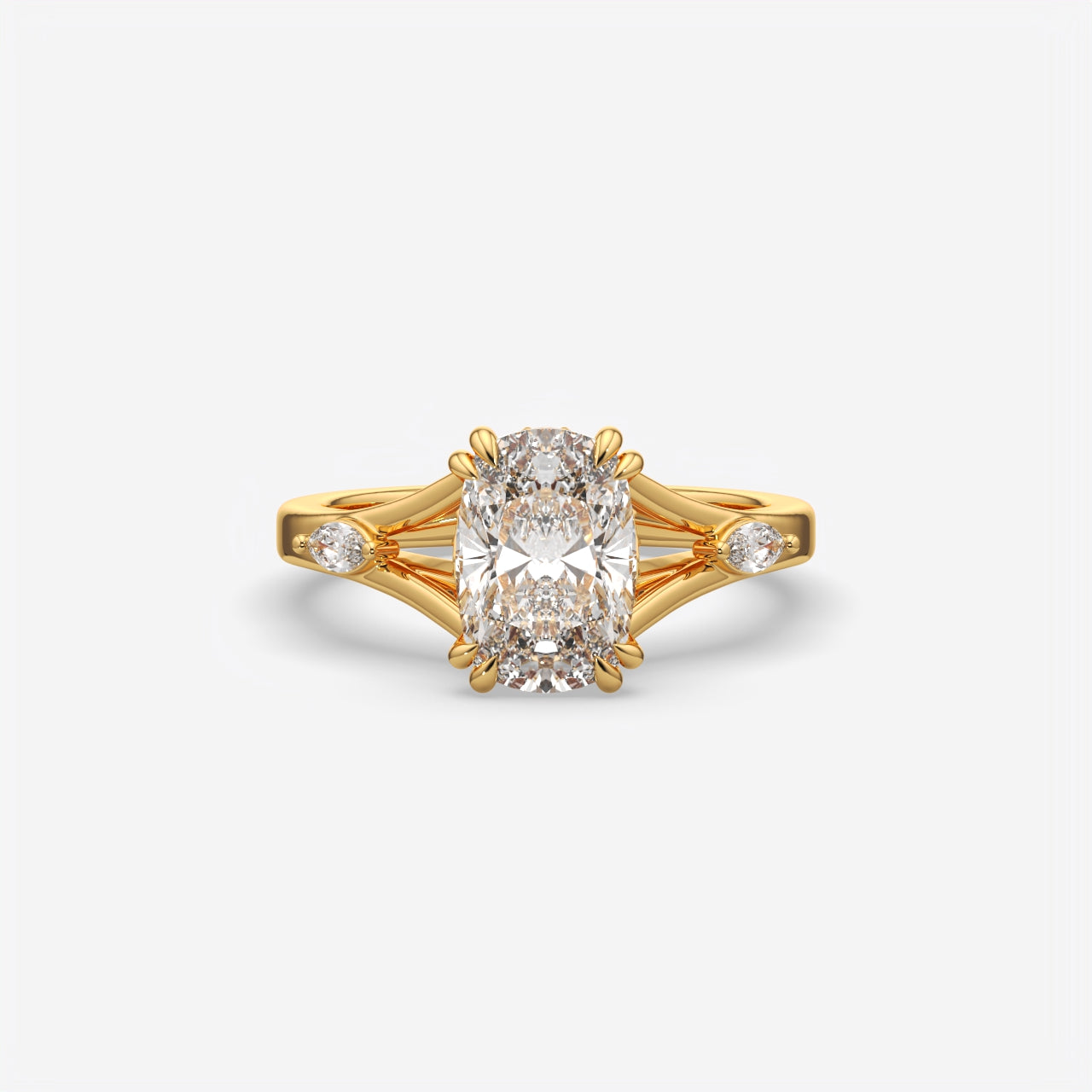 Aurelia Cushion Cut Diamond Engagement Ring for Women