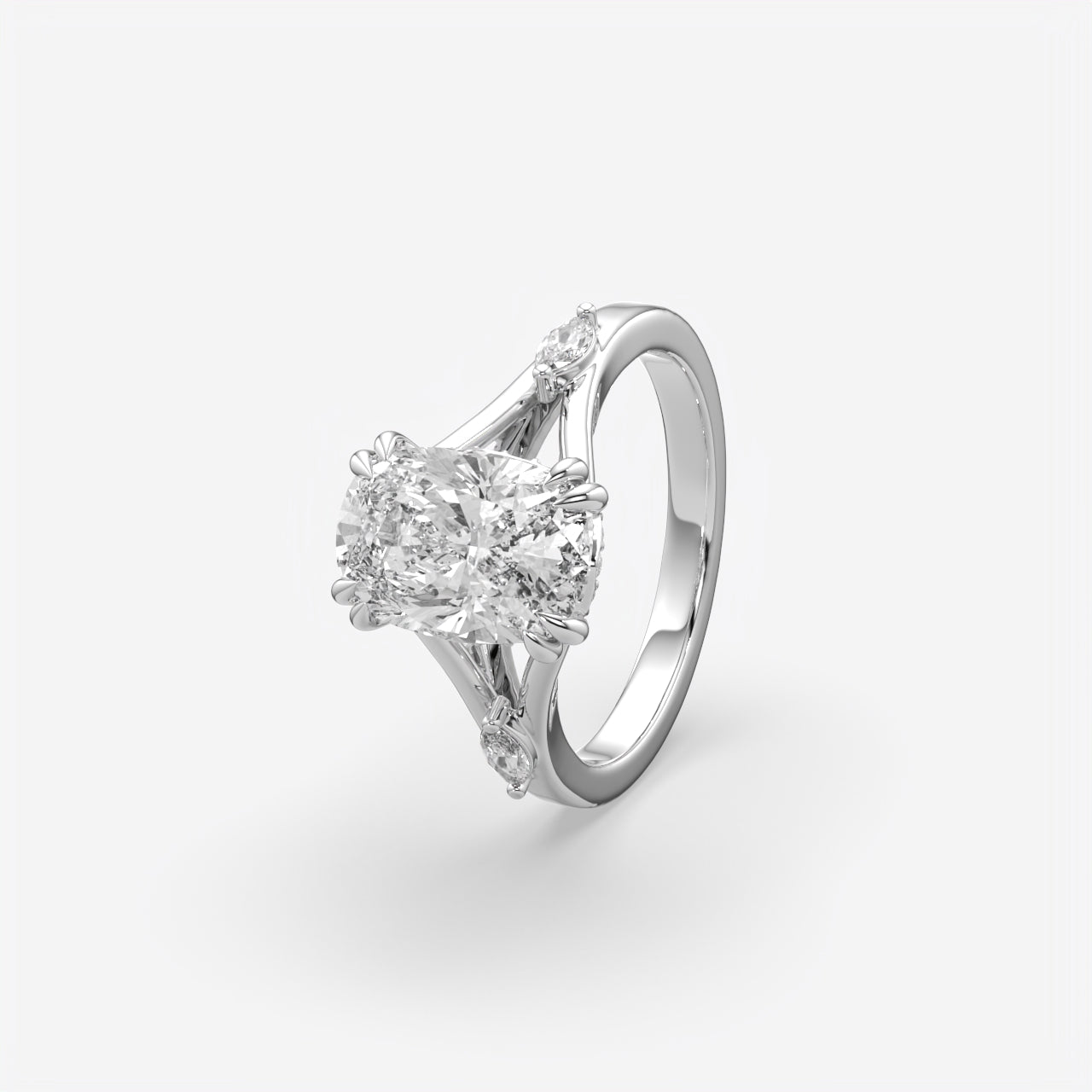Aurelia Cushion Cut Diamond Engagement Ring for Women