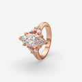 Marquise Cut Diamond Engagement Ring for Women