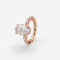 Oval Cut Diamond Engagement Ring for Women
