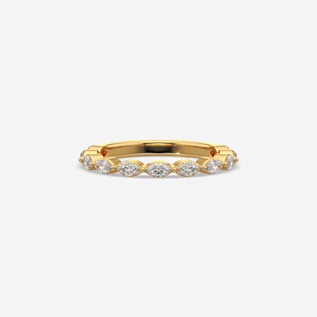 Marquise Wedding Band Ring for Women