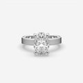 Oval Cut Solitaire Engagement Ring