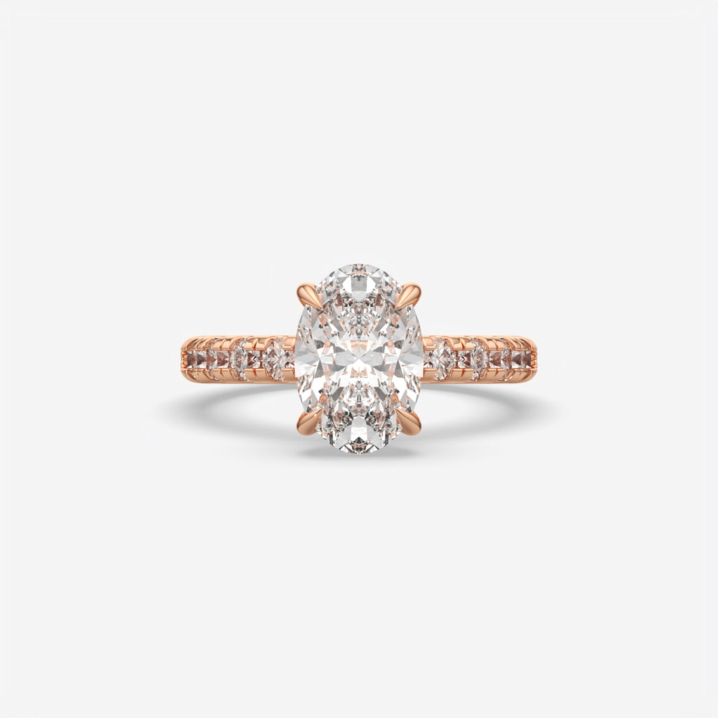 VS10 Women’s 925 Sterling Silver LeBron Diamond Style Ring