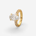 VS10 Women’s 925 Sterling Silver LeBron Diamond Style Ring