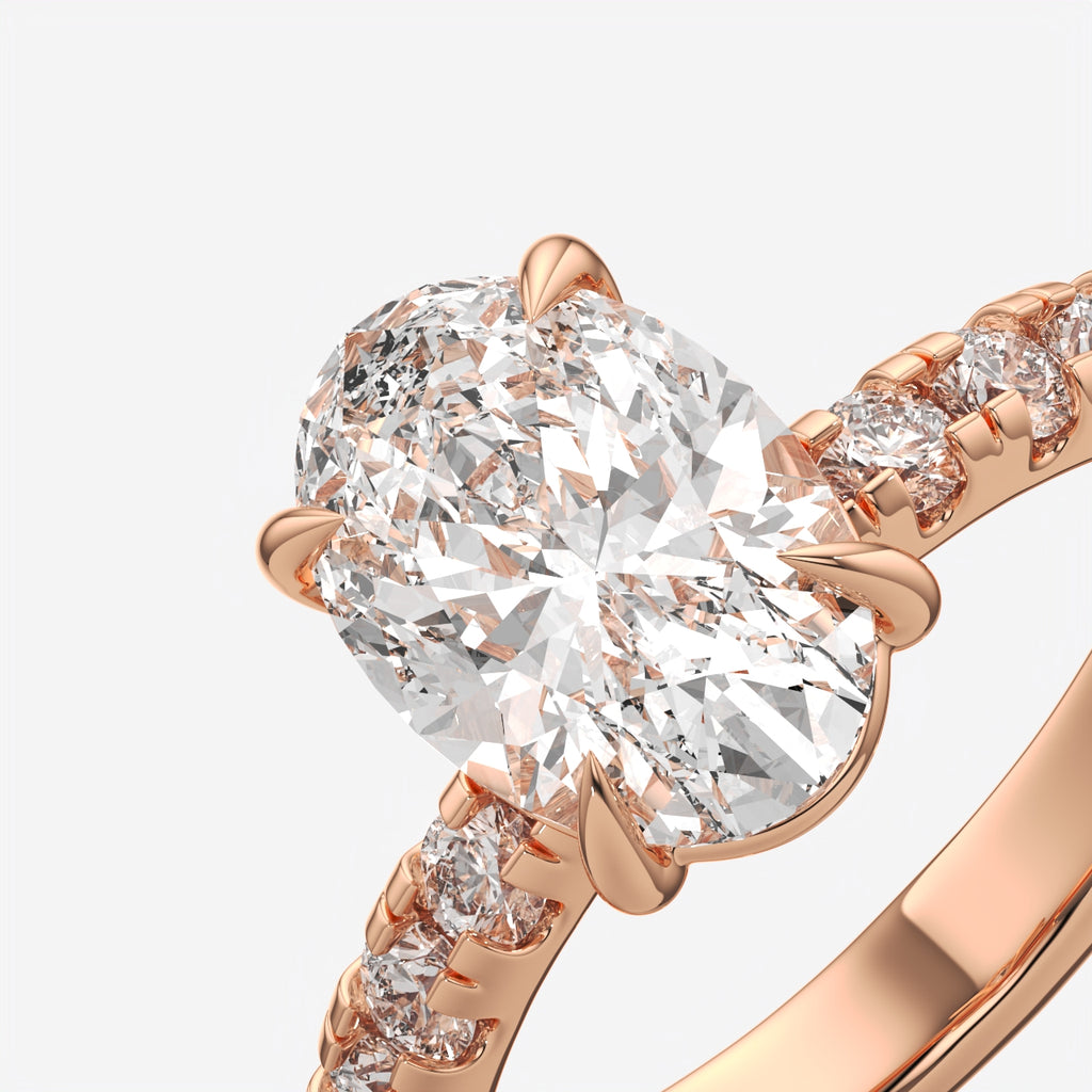 VS10 Women’s 925 Sterling Silver LeBron Diamond Style Ring
