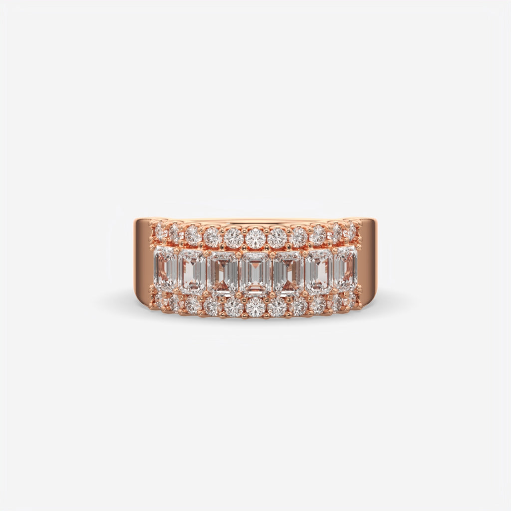 Baguette Diamond Band Ring