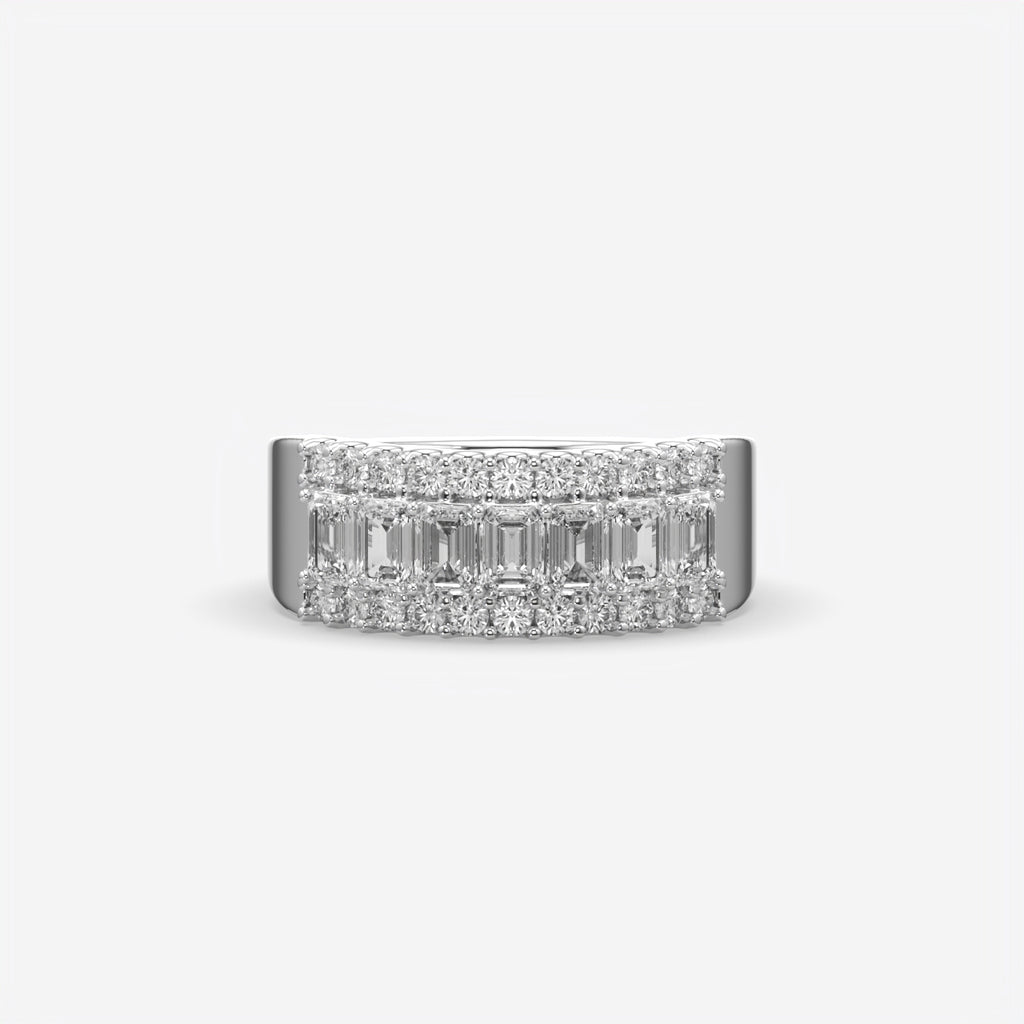 Baguette Diamond Band Ring