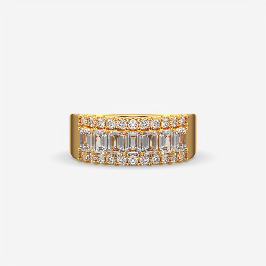 Baguette Diamond Band Ring
