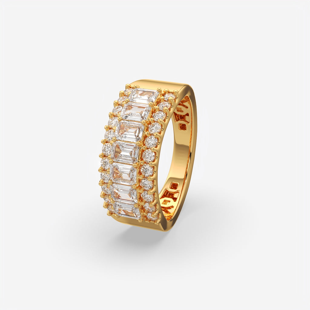 Baguette Diamond Band Ring