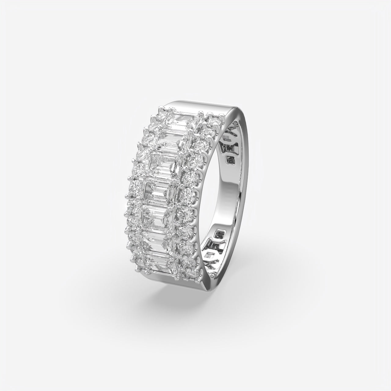 Baguette Diamond Band Ring