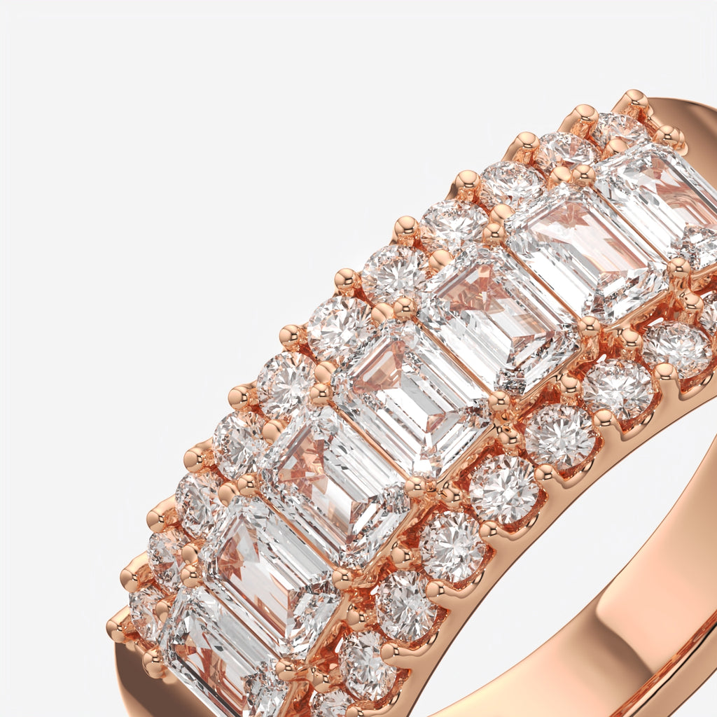 Baguette Diamond Band Ring