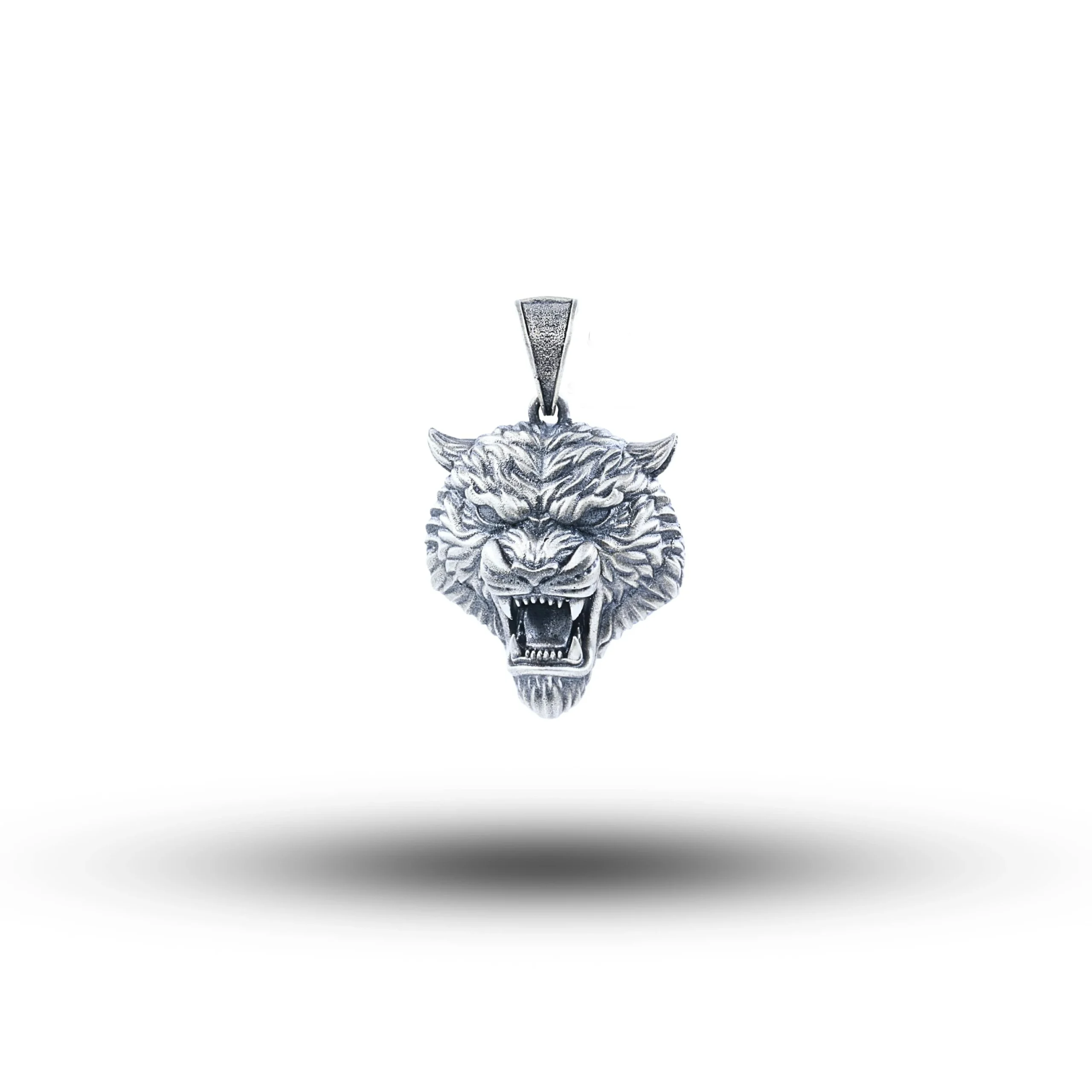 Winged Egyptian Cat 925 Sterling Silver Pendant