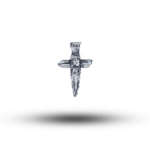 Jesus on Cross 925 Sterling Silver Pendant
